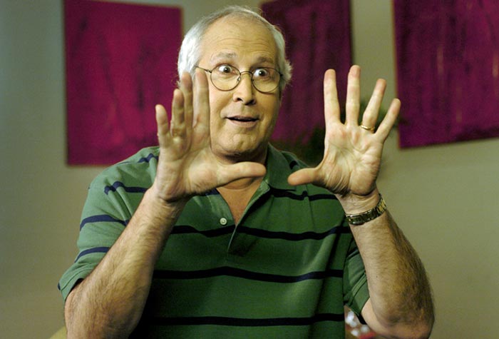 Чеви Чейз в фильме Еще одна комедия