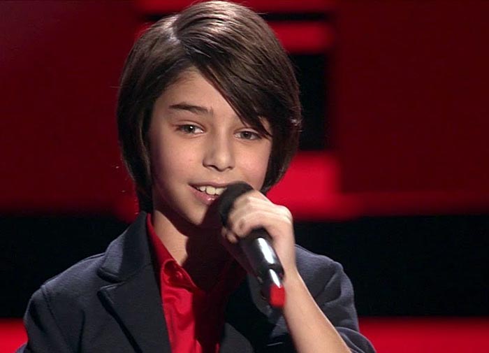 Давид Хиникадзе в шоу Голос Дети 5 сезон