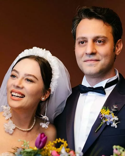 Демет Эвгар и муж Левент Бабаташ