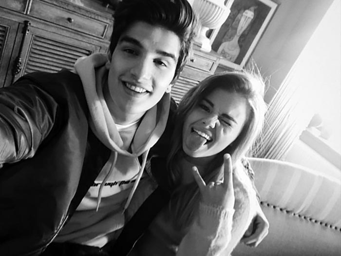 Дэни Яровский и Леля Баранова