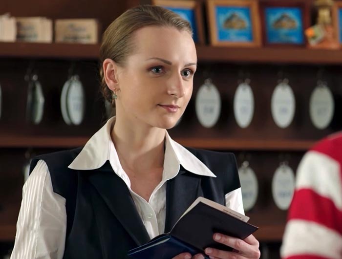 Диана Каминская в сериале Сваты-7