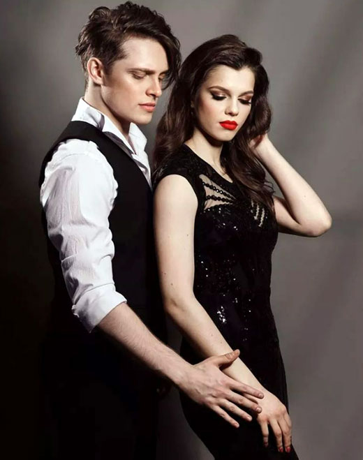 Екатерина Салес и муж Эмиль Салес