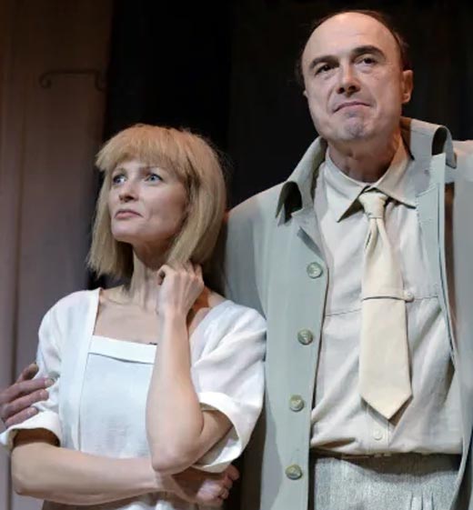 Елена Пурис и Борис Миронов