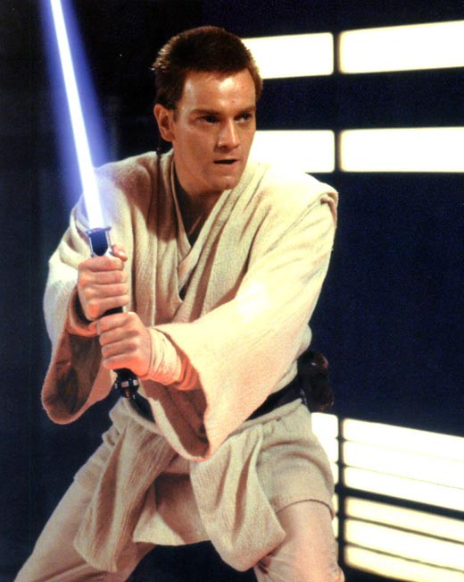 Юэн Макгрегор в фильме Звездные войны Эпизод I Скрытая угроза