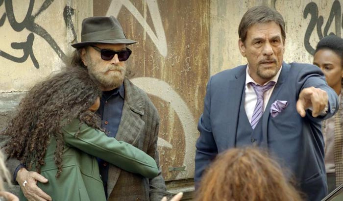 Франко Неро в фильме Человек который нарисовал Бога