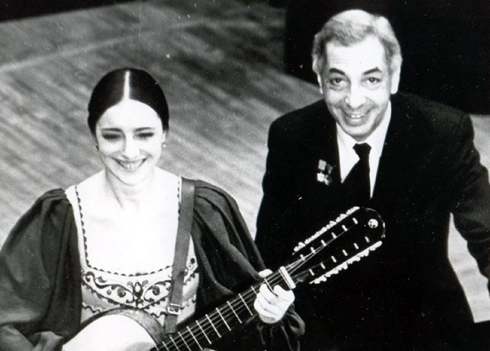 Галина Беседина и Микаэл Таривердиев