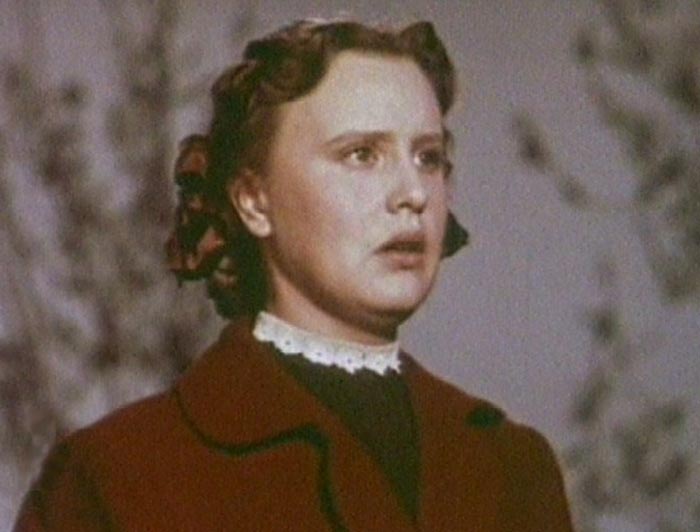 Галина Ляпина в фильме Аттестат зрелости