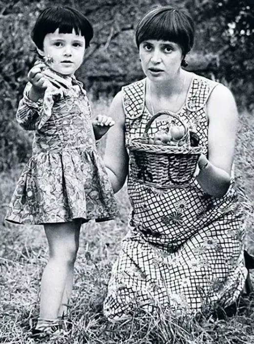 Галина Орлова и дочь Катя