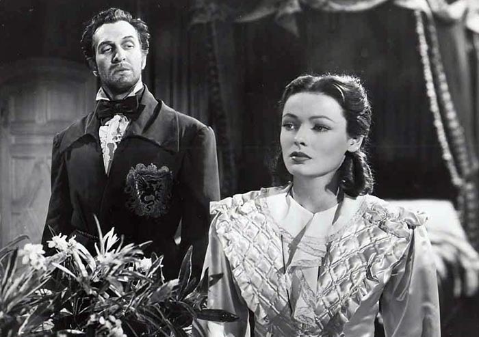 Джин Тирни в фильме Замок дракона