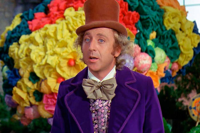 Джин Уайлдер в роли Вилли Вонка 3