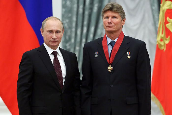 Геннадий Падалка и Владимир Путин