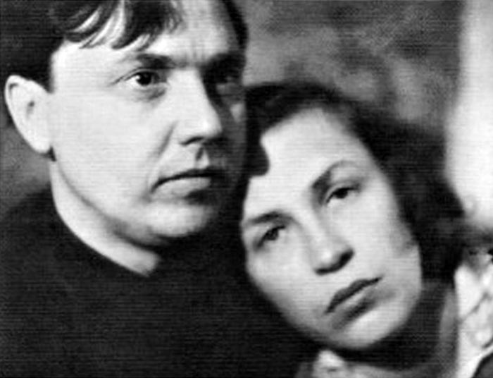 Георгий Маленков и жена Валерия Голубцова