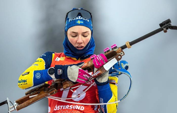 биатлонистка Ханна Эберг