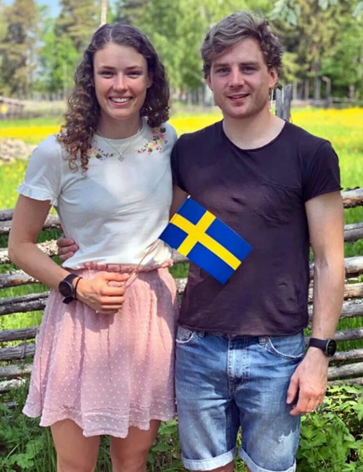 Ханна Эберг и Йеспер Нелин