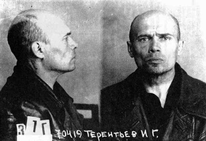 Игорь Терентьев во время ареста