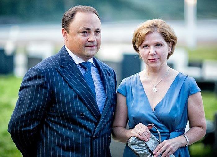 Игорь Пушкарев с женой