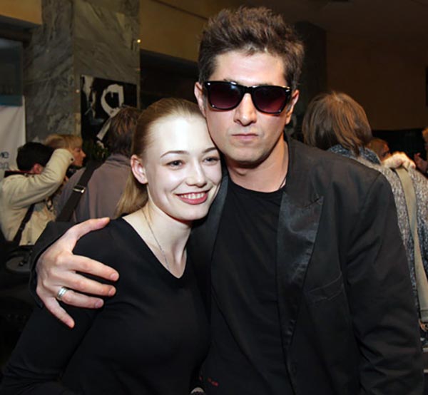 Игорь Волошин и Оксана Акиньшина на премьере фильма Я