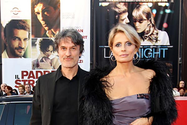 Изабелла Феррари и муж Ренато Де Мария