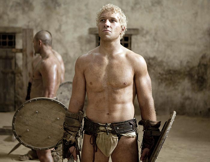 Джай Кортни в сериале Спартак Кровь и песок