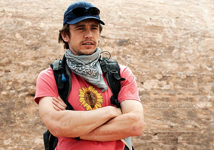 Джеймс Франко в фильме 127 часов