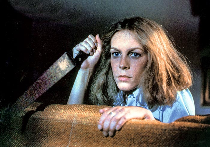 Джейми Ли Кертис в фильме Хэллоуин