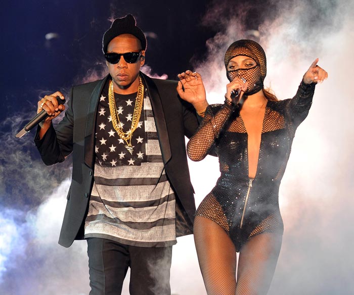 Джей-Зи и жена Бейонсе