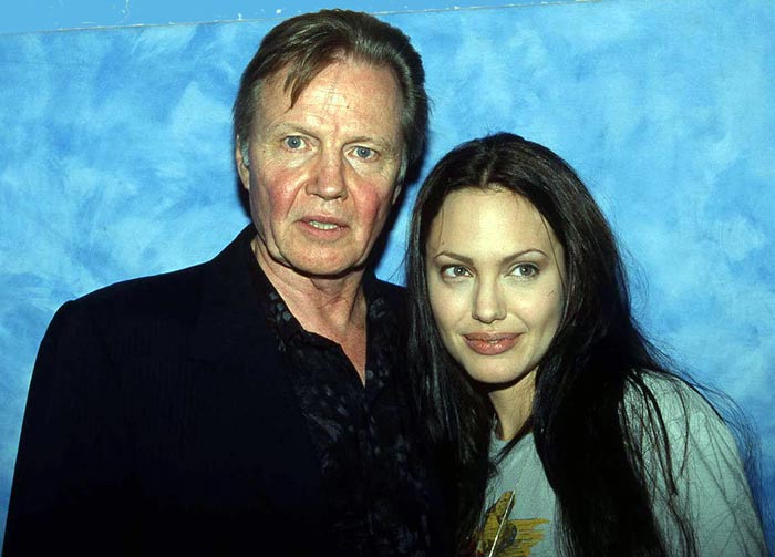 Джон Войт и дочь Анджелина Джоли