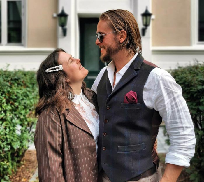 Джонатан Туфвессон и жена Мартина