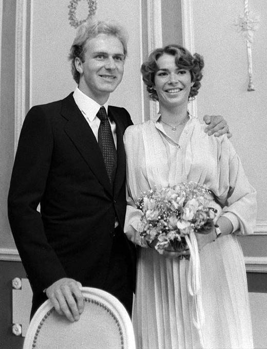 свадьба Карл-Хайнц и Мартина Румменигге