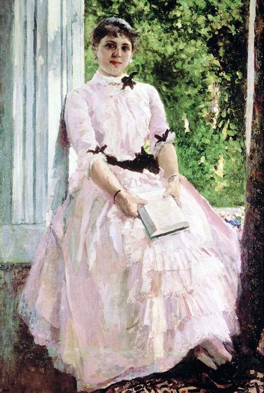 Константин Коровин портрет Татьяны Любатович