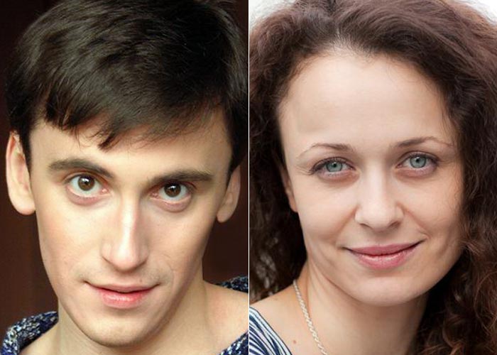 Сергей Краснов и жена Ксения Ильясова