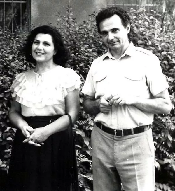 Ламара Чкония и Морис Лекиашвили