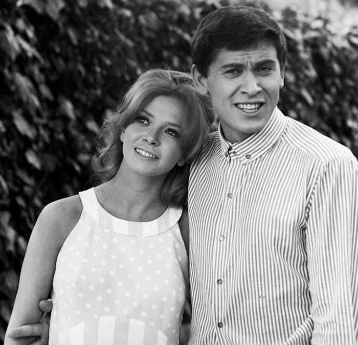 Лаура Эфрикян и Джанни Моранди