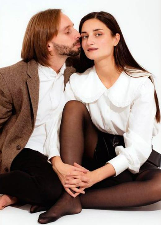 Леон Словицкий и Елизавета Кафиева