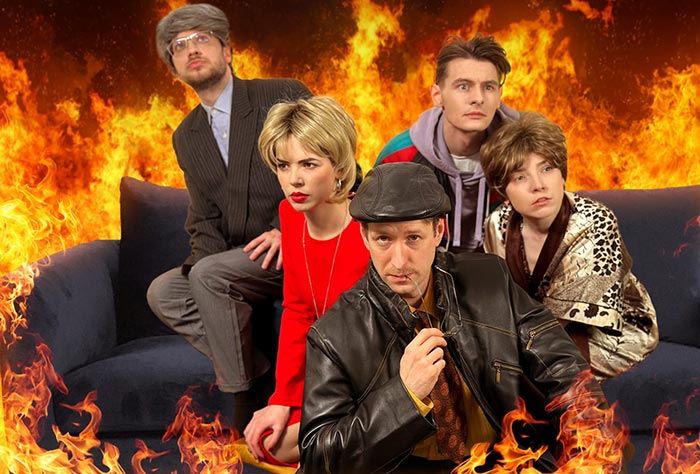 Леонид Паршин в фильме Ожоги любви