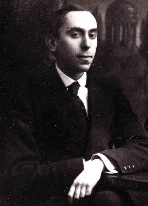 Лев Зак в молодости