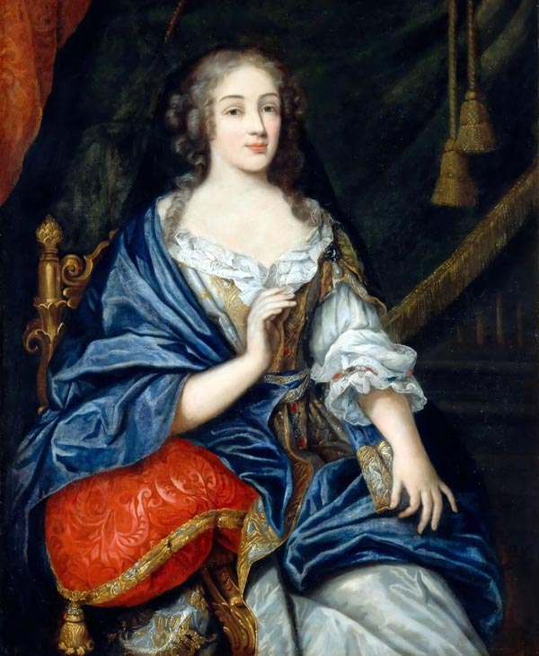 фаворитка Людовика XIV Луиза де Лавальер