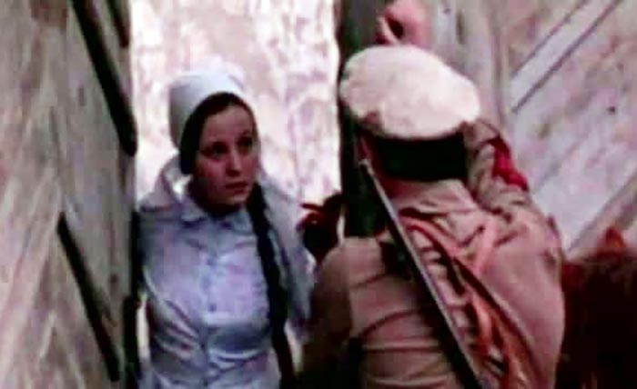 Любовь Лушечкина в фильме Погоня в степи