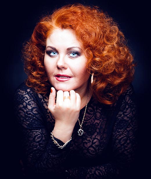 оперная певица Мария Людько