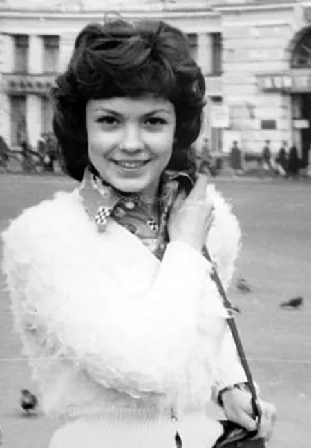 Марина Самойлова в молодости