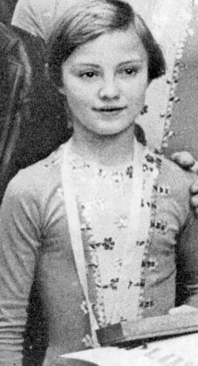 Марина Пестова в детстве