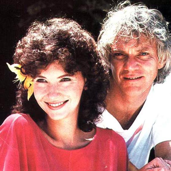 Мэри Стинберген и Малкольм МакДауэлл