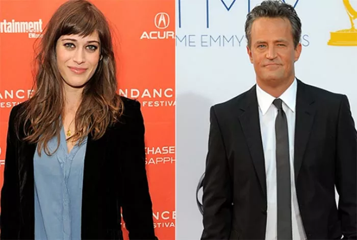 Мэттью Перри и Лиззи Каплан