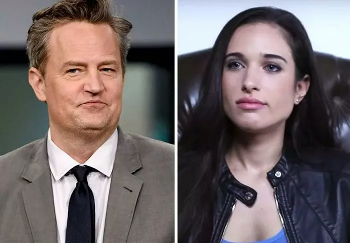 Мэттью Перри и Молли Гурвиц