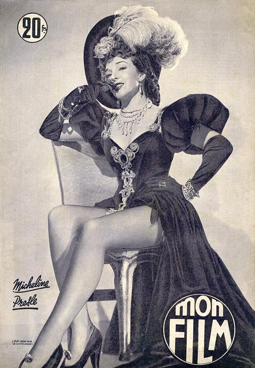 Мишлин Прель в молодости