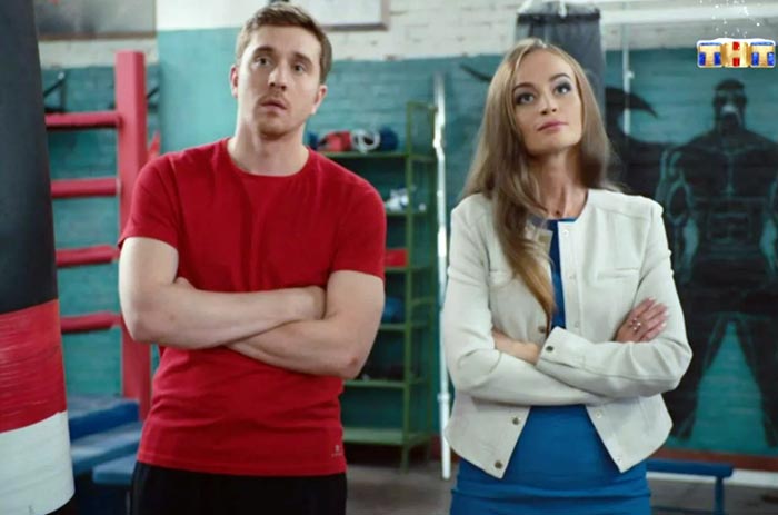 Максим Михалев и Ксения Жданова в сериале Улица