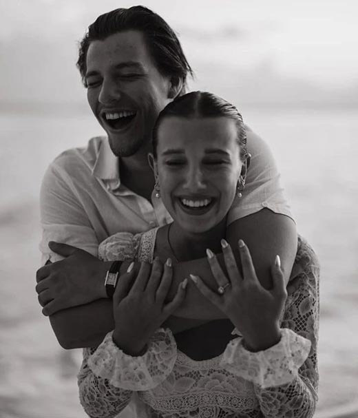 Милли Бобби Браун и Джейк Бон Джови