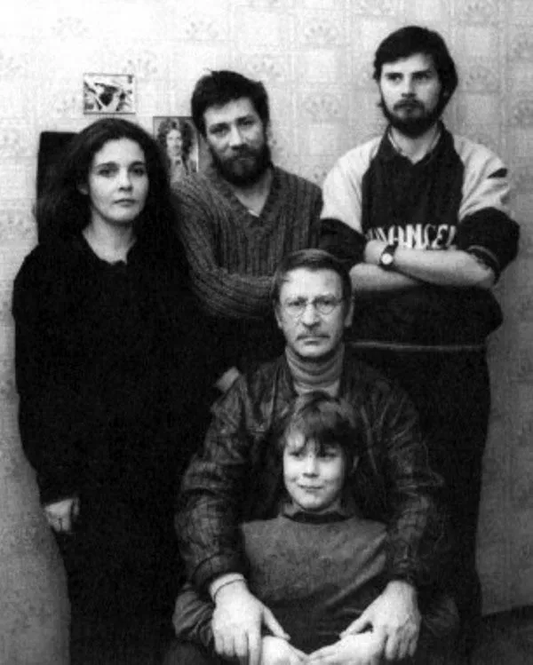 Мириам Александрович и Андрей Краско в молодости