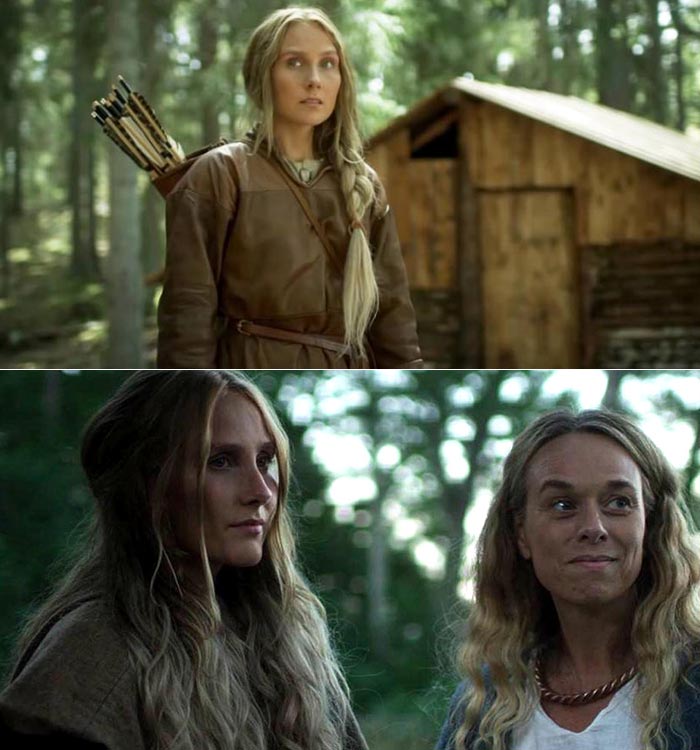 Моа Стефансдоттер в фильме Охотница Руна мёртвых