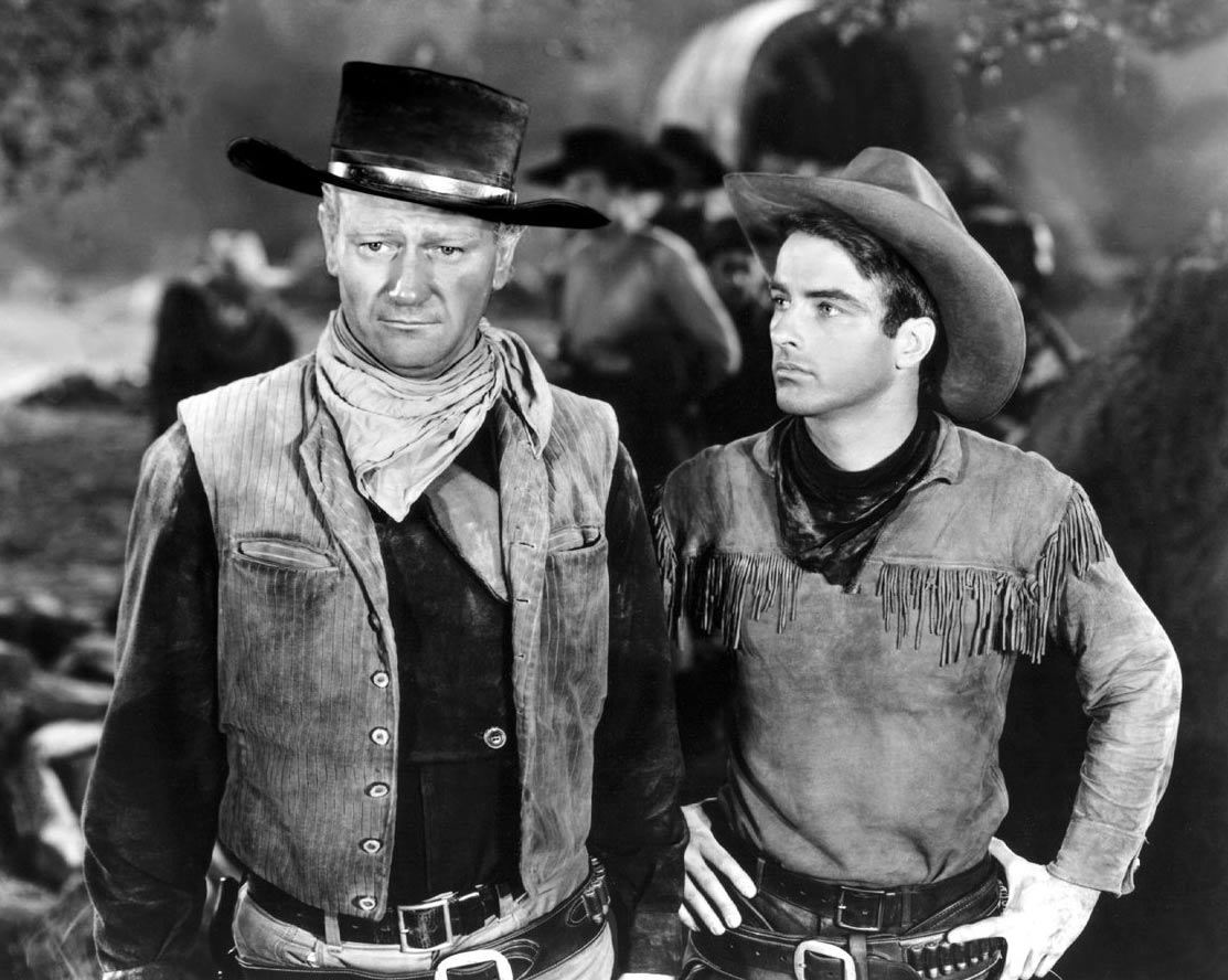 Монтгомери Клифт в фильме Красная река